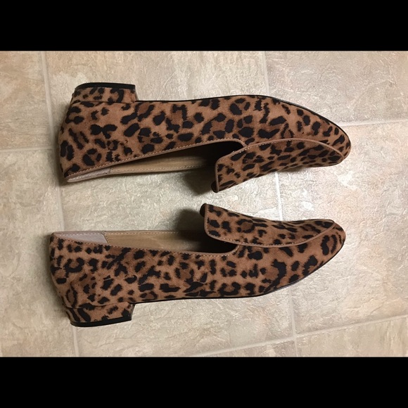 Steve Madden Leopard Print Loafers - Picture 3 of 4
